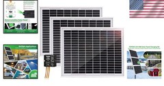 Easy Install 30W Solar Power Kit with Controller for Yachts and Farm Equipment