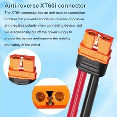 Flexible SAE To XT60i Extension Cable For Energy Storage Devices