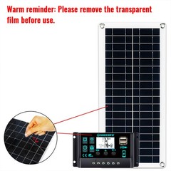 800W 4 x 200W PV Panel Kit – 100A Controller + 2M DC Cord for Home Balcony/RV4