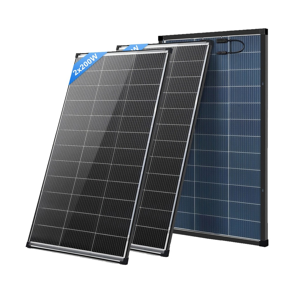 200W 2Pack Bifacial Solar Panel