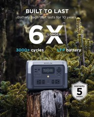 EcoFlow River 2 MaxPower Station 512Wh Portable Outdoor Solar Generator MultiUse