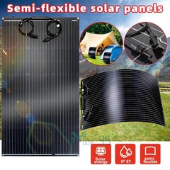 200W Professional Flexible Solar Panel Heavy Duty Bendable Design for RV Camping