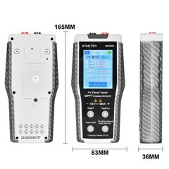 MPPT Solar Photovoltaic Panel Tester LCD Digital Display 800W 0-60V 0-35A MC4