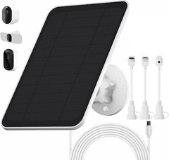 Solar Panel Charger for Arlo Essential Series,Go 2,Pro 6XL/6/5S/3,Ultra Series,W