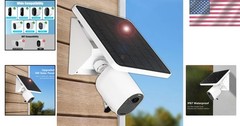 Weatherproof Solar Panel for Arlo Pro Cameras