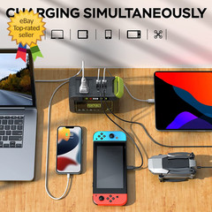 Portable Power Station 88Wh Camping Lithium Battery Solar Generator Fast Chargin