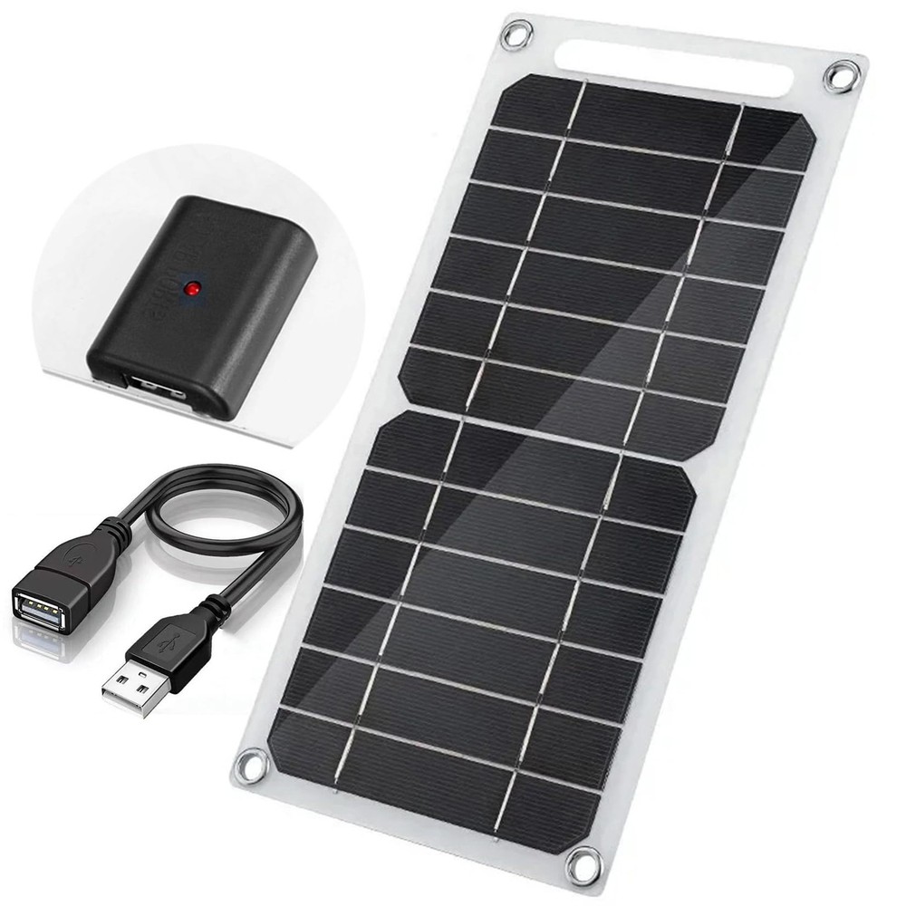 Aocoray Mini 5V 6W USB Solar Panel Portable 5 Volt 6 Watt High Efficiency
