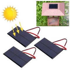 3Pcs Mini Solar Panel DC 6V Polysilicon Solar Cell Charger Module Solar DIY S…