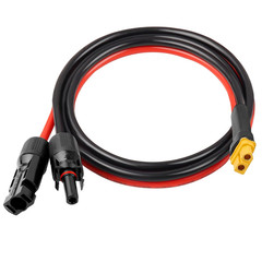 10AWG 2FT XT60 Solar Extension Cable 2 3 6 10 15 20 25 35 40 50 75 100FT XT60 So