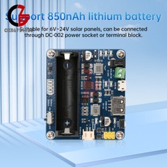 Power Manager Module for 6V~24V Solar Panel Support MPPT USB Battery Charging