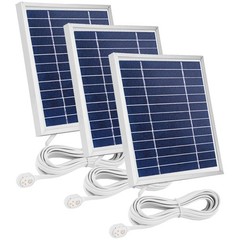 Solar Panel Charger 3 Pack for Arlo Pro Cameras