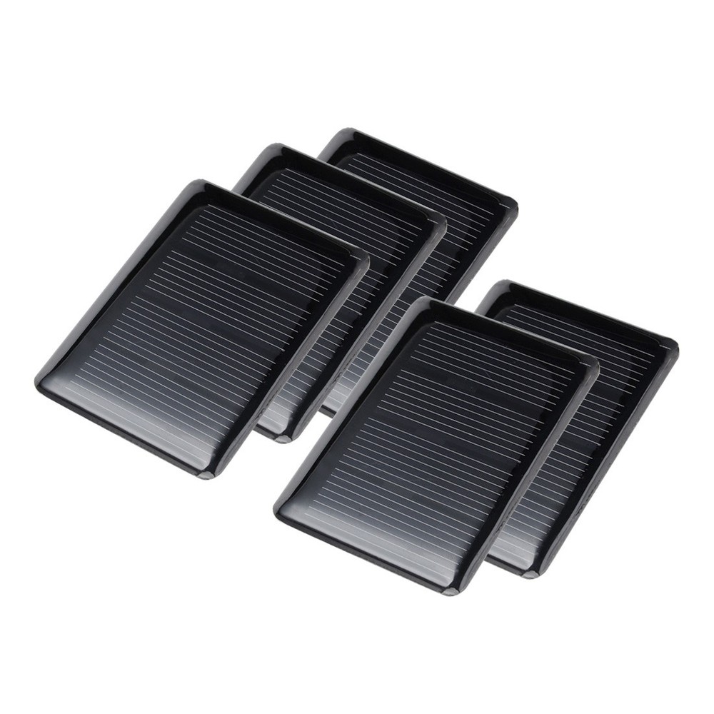 5pcs. 2V 120mA Poles Mini Solar Cell Panel Module for Charger