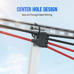 Integrated Solar Connector 2-8 Y Branch Parallel PV Adapter Cable Wire Plug Tool