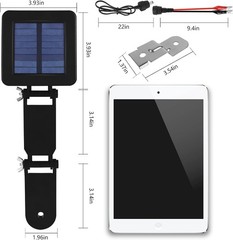 Solar Panel for Deer Feeder – 6V Solar Panel Waterproof Small Solar Battery Char