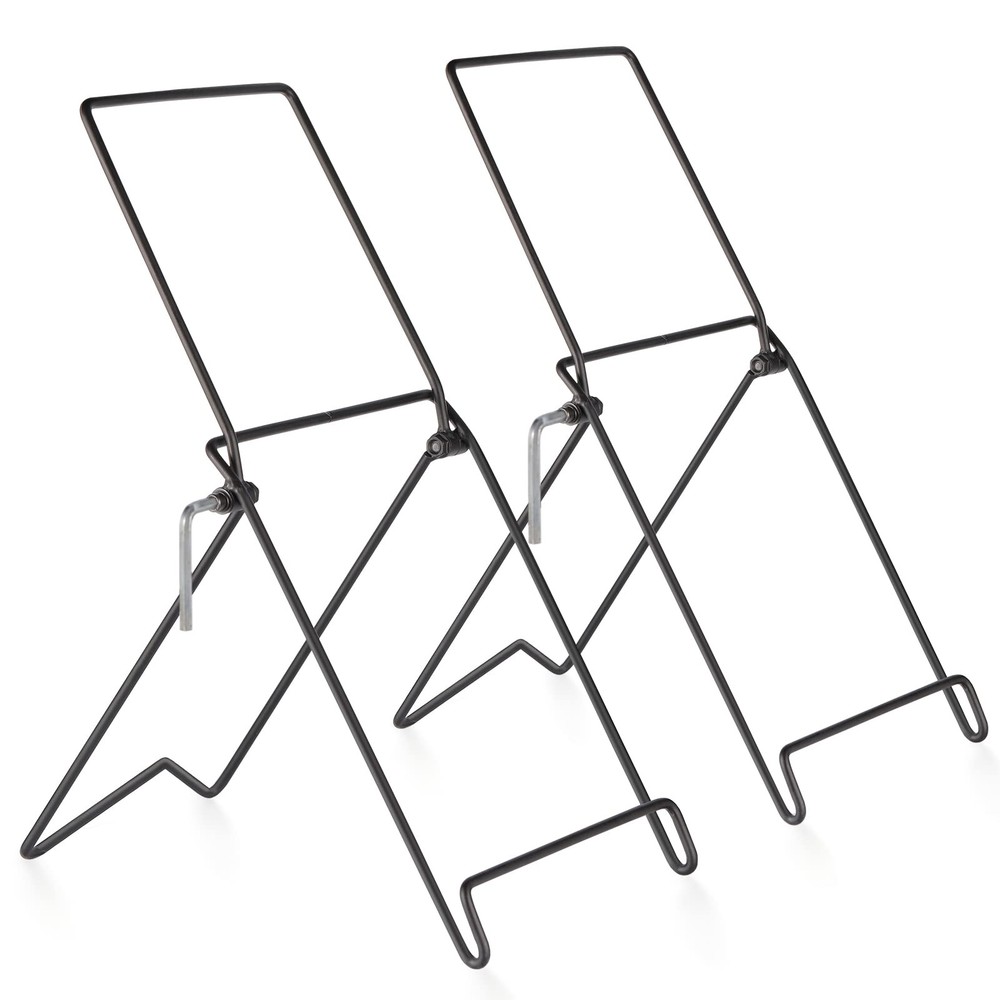 2 Pack Solar Panel Stand Folding Solar Panel Stand for RV Tent Balcony Camping