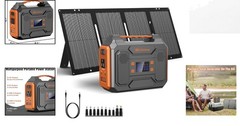Portable 300W Power Station with 60W Solar Panel – Charge Smart Devices Anywhere