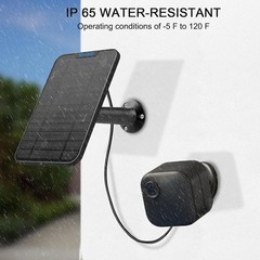 Weatherproof Solar Panel Charger for Blink 4th Gen – 360° Adjustable Mount