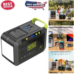 Portable Power Station 88Wh with Fast Charging | Solar Generator 120W Peak