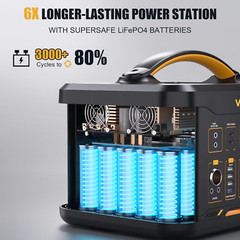 Estación de energía portátil Jump 1500X de 1500 W (pico de 3000 W)