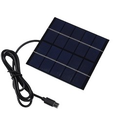 Solar Charging Panel 1.5W 5V Type C Port Waterproof Phone Mini Solar Panel KIT