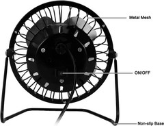 5W Portable USB Solar Panel & Cooling Fan Set for Eco-Friendly Camping