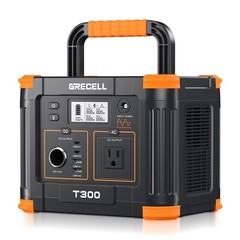 GREcell 300W Power Station Portable Solar Generator Camping Backup Battery(USED)