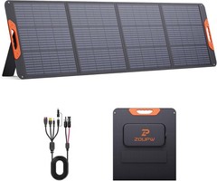 ZOUPW 200W Portable Solar Panel 23.5% Efficiency Mono Foldable