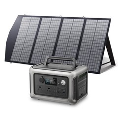 ALLPOWERS 600W Portable Power Station Generator Battery With 140W Solar Panel