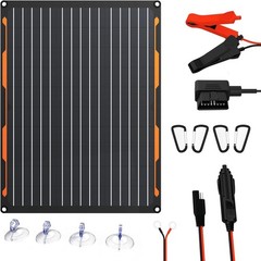 Lightweight 20W Solar Battery Maintainer with Smart Charging Control Technology