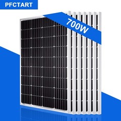 700W 12V High Efficiency Solar Panel Mono PV Module for Caravan RV Gardens