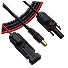 Solar Panel Connector to DC 8mm Adapter Cable – 16 AWG DC 8mm Converter