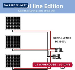 IP68 1500V Waterproof Solar Branch Connector 3 to 1 Y Connector FMM MFF Solar