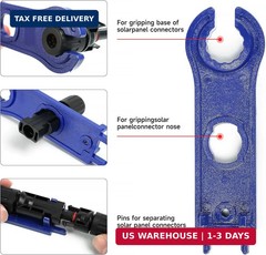 Solar Crimping Tool Kit for Solar Panel Cable Connectors 14-10AWG,mc4 connector