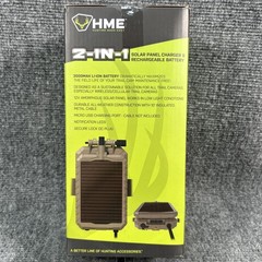 HME SOL-PACK 3X Cellular Trail Camera Solar Battery Pack Power Panel 3000 MAH