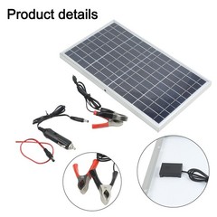 20W Solar Panel Kit for Charging Devices and Powering Small Appliances