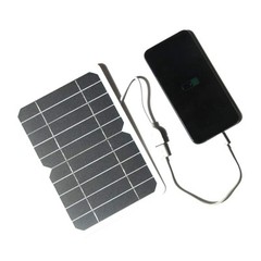 Multifunctional 5W 5V Portable Solar Panel with USB Output Devices for Car