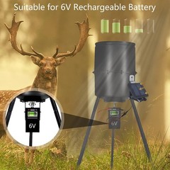 Solar Panel for Deer Feeder – 6V Solar Panel Waterproof Small Solar Battery Char