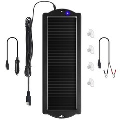 Sunway Solar Car Battery Trickle Charger 12V Maintainer