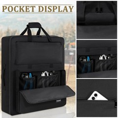 Portable Solar Panel Travel Bag – Water-Resistant Padded Case for 100W/200W Pane