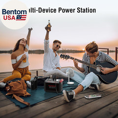 237Wh Solar Generator with Solar Panel Included Portable Power Station 300W Pure