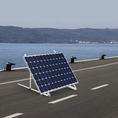 2 Pack 41 inches Adjustable Solar Panel RV Tilt Mount Brackets For Boat / Roof