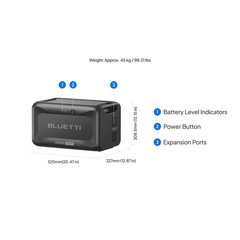 BLUETTI Apex 300 Solar Ready Power Station 7884.8Wh + B500K Battery + SolarX 4K