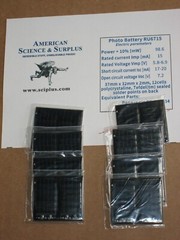 8 Small Solar Cells DIY Hobby, BEAM, Science Project, LED Charger &More! 6.7V