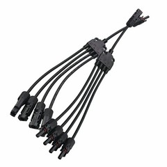 2x Y Branch Solar Panel Cable for FFM MMF PV Wire Connector T Splitter Tools 30A