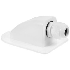 Waterproof Solar Cable Entry Box ABS Single Hole Wiring Junction Box for RV