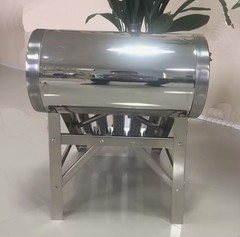 Steel Non Pressurized Evacuated Tube Solar Hot Water Heater 5L 5 Tubes U Frame