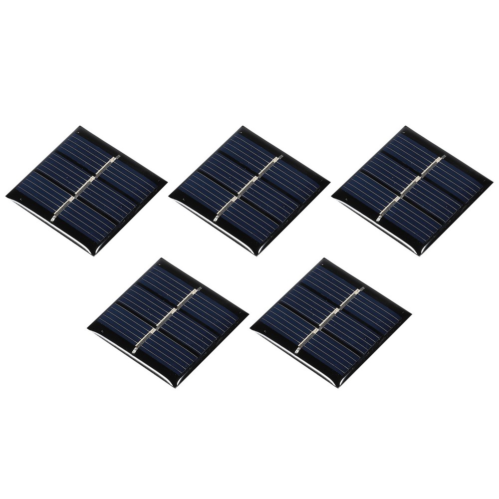 10Pack Mini Solar Panel Cell 1.5V 60mA 0.09W 30mm x 30mm Solar Charging