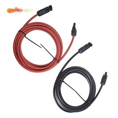 High Quality Solar Panel Extension Cable Wire Connector 10 AWG 15ft 1 Pair