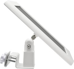 Holicfun Universal Solar Panel Gutter Mount, White | Fits Ring/Arlo/Eufy/Wyze so