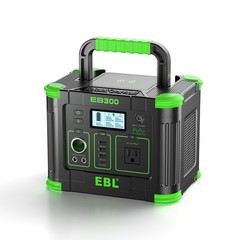 330W 288.6WH Portable Power Station Solar Generator RV Camping LiFePO4 Battery